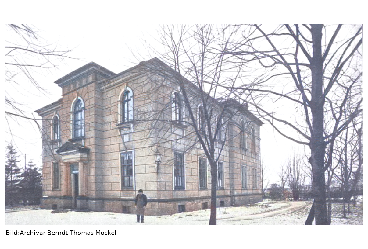 Freimaurer Loge von aussen historische Ansicht. Archivar Berndt Thomas Möckel