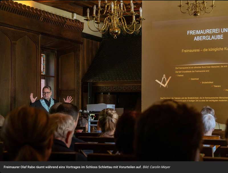 Freimaurer im Erzgebirge öffnen ihren Tempel – und enthüllen Geheimnisse